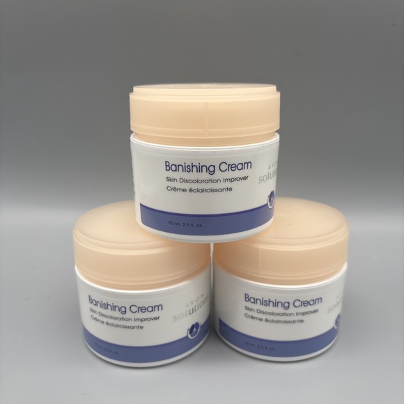 Avon Other - Pack of 3 Avon Solutions Banishing Cream Skin Discoloration Improver 2.5 fl. oz